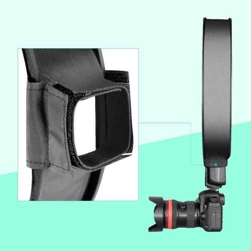 Miniatura 6 de Difusor Softbox, difusor de luz plegable de 15.7 pulgadas, difusor de flash de anillo multifunción, caja de luz para paraguas para accesorios