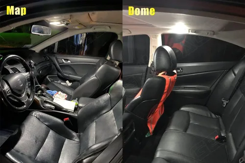 Miniatura 5 de 14 luces LED Altima interiores para Nissan Altima 2007 2008 2009 2010 2011 2012 blanco 6000K LED paquete de iluminación interior + luces