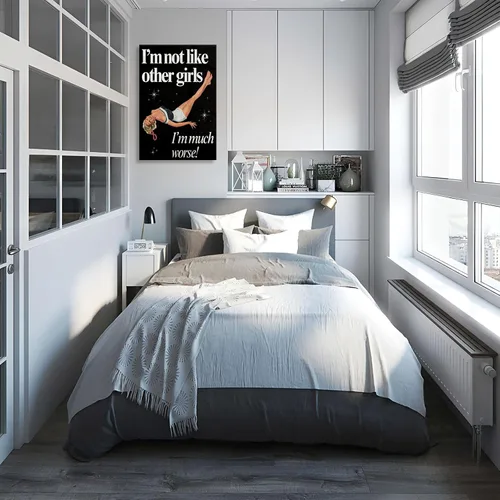 Miniatura 83 de Pósteres de citas divertidas con texto en inglés «Better Late Than Feug», lienzo minimalista con fondo blanco, arte de pared, frutas frescas