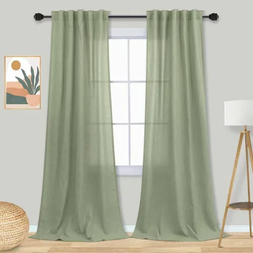 Miniatura 90 de Cortinas azul marino de 90 pulgadas de largo, cortinas azules para sala de estar, dormitorio, juego de 2 paneles, color azul oscuro índigo, filtro