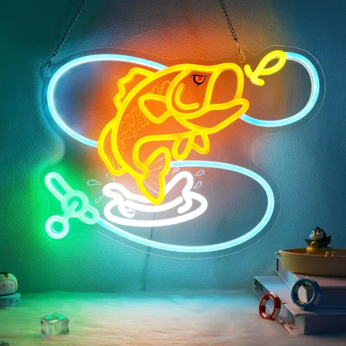Miniatura 13 de YuanDian Letrero de neón de elefante, luces de neón de animales para dormitorio, sala de estar, decoración de pared, regalos de fiesta de cumpleaños