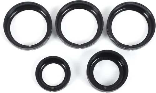 Miniatura 6 de PIUGILH Consolas centrales - Cubierta de perilla para interruptor de aire acondicionado compatible con Hummer H3 2005-2009, cubierta de botón