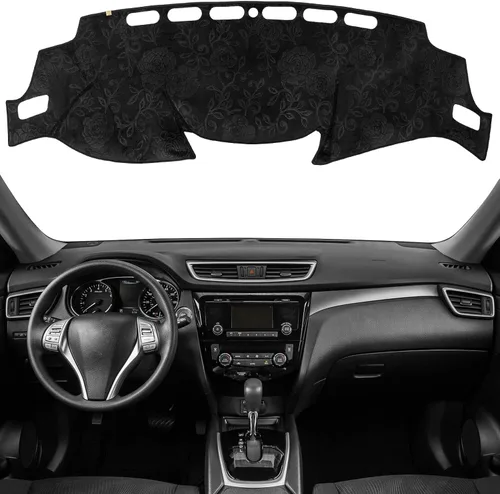 Miniatura 19 de Alfombrilla Protectora para Salpicadero Compatible con Nissan Altima 2012-2007 (Código de Cuerpo L32, Sin Modelos HUD), Alfombrilla Antirreflejos