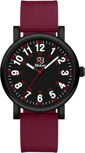 Blekon Reloj de enfermera original para profesionales médicos y estudiantes, varios colores, esfera de fácil lectura, hora militar con segunda mano,
