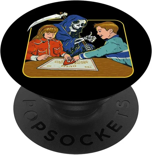 Divertido juego de Halloween para niños, Ouija Board Retro Ironic PopSockets intercambiables PopGrip