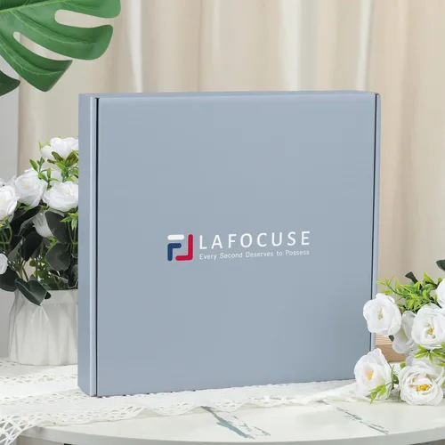 Miniatura 2 de Lafocuse Reloj de pared silencioso azul marino de 12 pulgadas, funciona con pilas, reloj de pared analógico para cocina, sala de estar, dormitorio