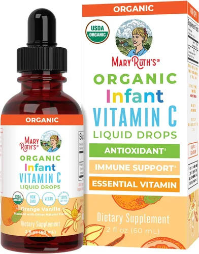 Miniatura 10 de MaryRuth Organics Gotas de vitamina C para niños pequeños Gotas líquidas orgánicas de vitamina C USDA para niños pequeños Edades de 1 a 3 años