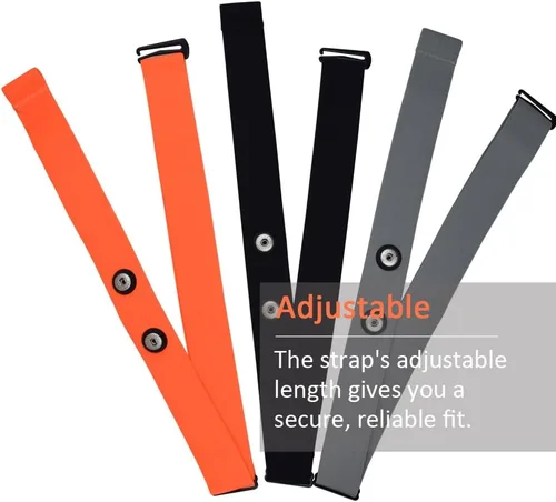 Miniatura 6 de KYTO Heart Rate Monitor Chest Strap - ANT+ & Dual Bluetooth 4.0 HR Sensor, IP67 Water-Resistant, Compatible with Peloton, Zwift, Garmin, Precise HR