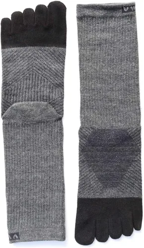 Miniatura 2 de VWELL Calcetines de algodón atléticos para correr de cinco dedos, 3 pares, talla 7-11