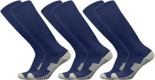 Calcetines de béisbol 3 pares para niños, jóvenes y adultos (4 a 20 años) calcetines deportivos de equipo, calcetines de fútbol atléticos,