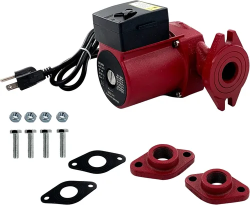 UPS26-99FC 52722512 Bomba de circulador de agua/bomba de caldera 1/6HP Compatible con calefacción radiante, calefacción hidrónico, calefacción de