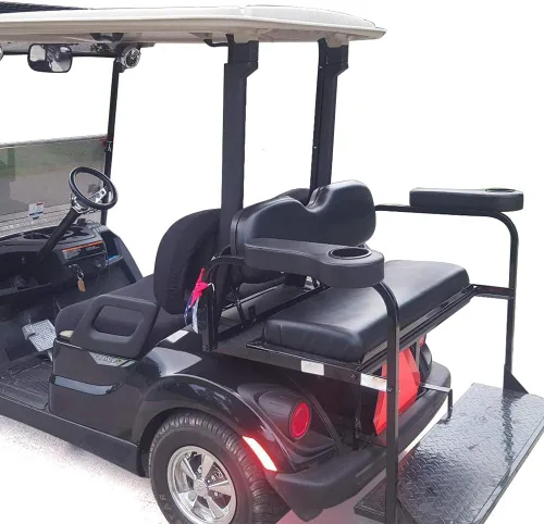 Miniatura 6 de PIT66 Kit de reposabrazos para asiento trasero de carrito de golf con portavasos, compatible con accesorios EZGO/Club Car/Yamaha/carrito de golf,