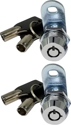 Miniatura 7 de Cerradura de leva tubular con llaves extraíbles, llaves iguales removibles. Cerradura de almacenamiento para compartimento de RV, cerraduras
