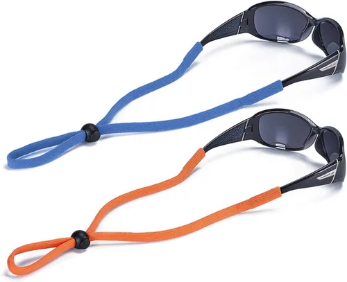 Miniatura 16 de SHINKODA Adjustable Glasses Strap for Adults and Kids 2-Pack Eyewear Retainer Cord for Reading, Safety, Sports & Sunglasses Negro y rosado neón