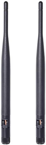 Miniatura 5 de Bingfu Antena de doble banda WiFi 2.4GHz 5GHz 5.8GHz 6dBi SMA macho (paquete de 2) para cámara IP de seguridad inalámbrica Vedio Grabadora