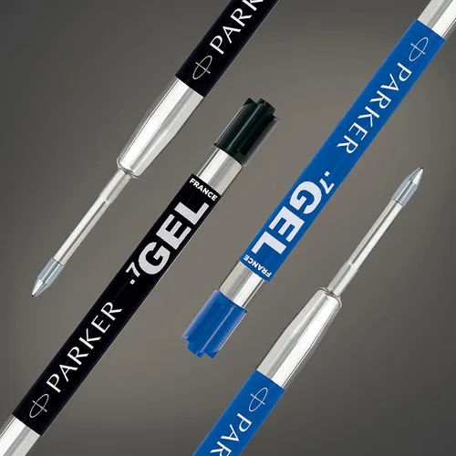 Miniatura 9 de Parker Jotter London - Paquete de descubrimiento de recambios para bolígrafo y gel: 3 recambios Quinkflow para bolígrafos y 3 recambios Quink Gel