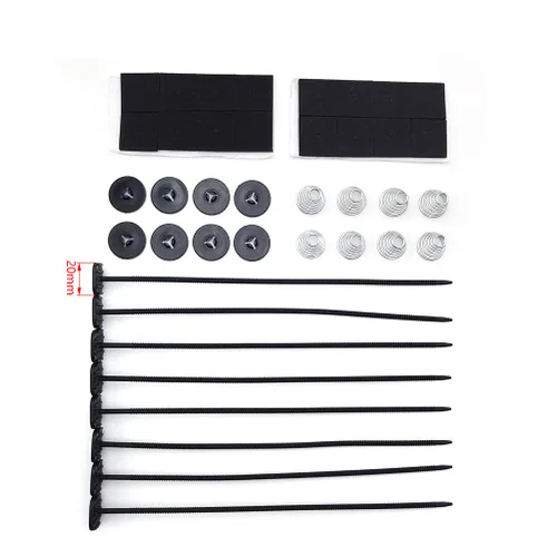 Kit de montaje de ventilador de radiador eléctrico, compatible con ventilador de refrigeración eléctrico de 7 a 16 pulgadas y enfriador de