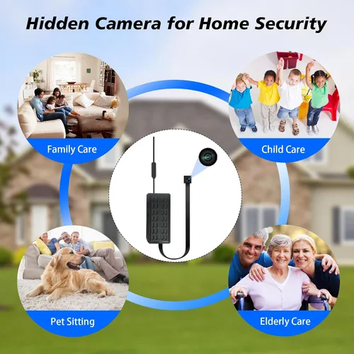 Miniatura 7 de NJINALW Módulo de mini cámara oculta DIY – HD 1080P Wireless Niñera Cam – Cámaras de seguridad WiFi pequeñas portátiles para el hogar