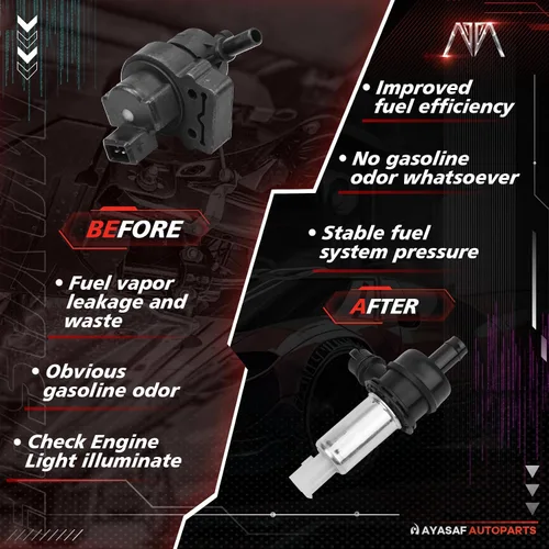 Miniatura 6 de Electroválvula de purga de depósito de vapor 911-210 para Dodge Avenger 1998-2000/Dakota 2003-2006/Durango 2002-06, para Jeep Wrangler 2005-06