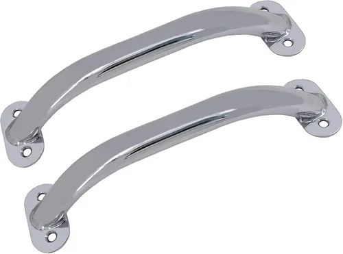 ISURE MARINE Barandilla marina de acero inoxidable 316 de 9 pulgadas con asa de agarre para barcos marinos, 2 unidades