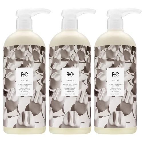 Miniatura 6 de R+Co DALLAS Biotin Thickening Shampoo – Retail Liter Volumizing & Strengthening Shampoo for Fuller, Stronger Hair, All Hair Types