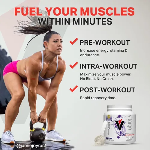 Miniatura 5 de Vitargo Polvo de Carbohidratos Alimenta el Glicógeno Muscular 2 Veces Más Rápido 1 Libra Uva Polvo de Recuperación Pre y Post Entrenamiento