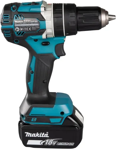 Miniatura 6 de Makita DHP484RTJ 18V Li-Ion LXT - Taladro combinado sin escobillas completo con 2 baterías de iones de litio de 5.0 Ah y cargador suministrado
