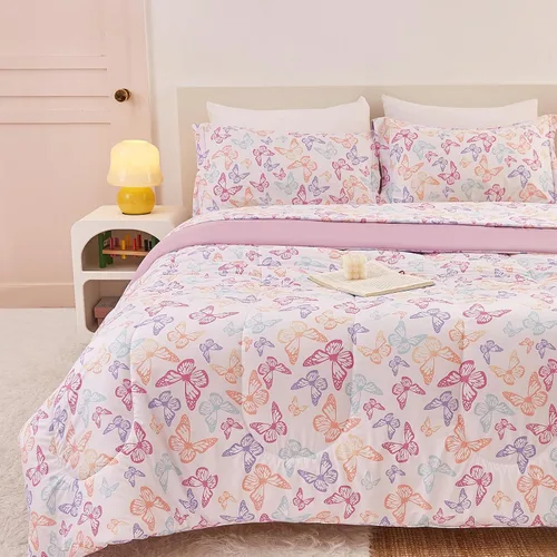 Miniatura 21 de Juego de colcha Yibeizi para avión para niños, tamaño individual, ropa de cama estampada en camuflaje verde para niños con funda de almohada, juego