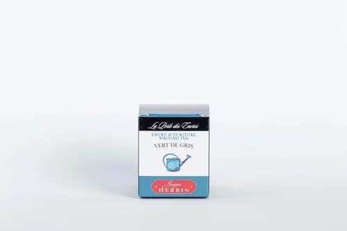 Miniatura 4 de Tinta para pluma estilográfica Herbin - Botella de 30 ml - Bleu Azur