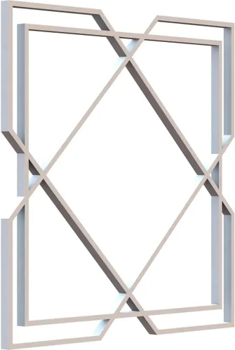 Miniatura 7 de Ekena Millwork 11 3/8 pulgadas de ancho x 11 3/8 pulgadas de alto x 3/8 pulgadas de alto x 3/8 pulgadas de alto, pequeños paneles de pared