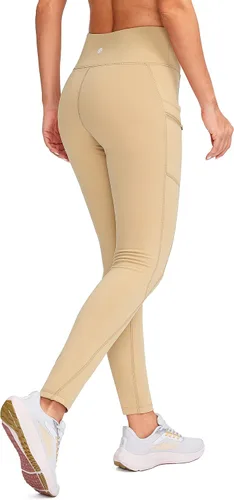 Miniatura 3 de G Gradual Leggings de invierno con forro polar para mujer, con bolsillos, resistentes al agua, cintura alta, pantalones térmicos cálidos