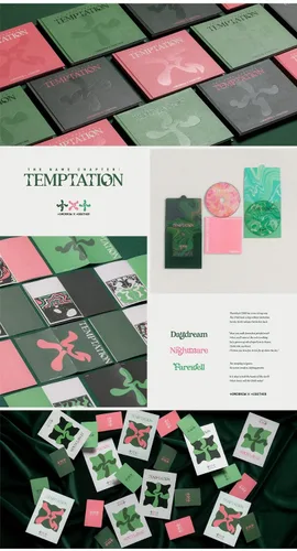 Miniatura 3 de T'omorrow X T'ogether TXT The Name Chapter Temptation Album Nightmare Ver.