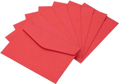 Miniatura 9 de YOKIVE Paquete de 60 sobres para tarjetas de regalo, nota de felicitación de negocios, sobre soporte para artículos pequeños, ideal para Rosado