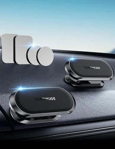 Miniatura 2 de Soporte magnético para teléfono para automóvil, 2 unidades, soportes de teléfono para tu automóvil [imán mejorado] rotación de 360, soporte