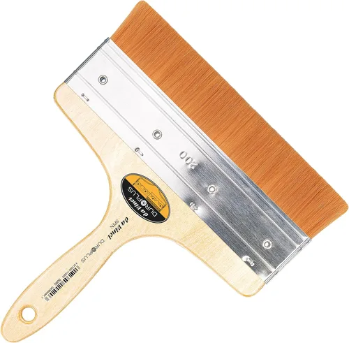 Miniatura 307 de da Vinci Watercolor Series 5580 CosmoTop Spin Pincel de Pintura, Redondo Sintético con Mango Rojo
