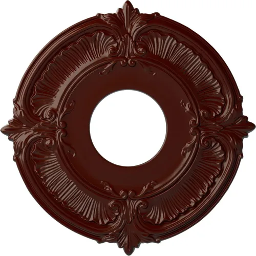 Miniatura 32 de Ekena Millwork CM12ATCGS Medallón de Techo Attica (Se Adapta a Doseles de hasta 3 1/2"), Pátina Verde Cobre Pintada a Mano