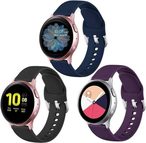 Miniatura 12 de Lerobo - Bandas compatibles con Samsung Galaxy Watch Active/Active 2 de 1.57 y 1.73 pulgadas/Galaxy Watch 1.65 pulgadas. Correa de reloj