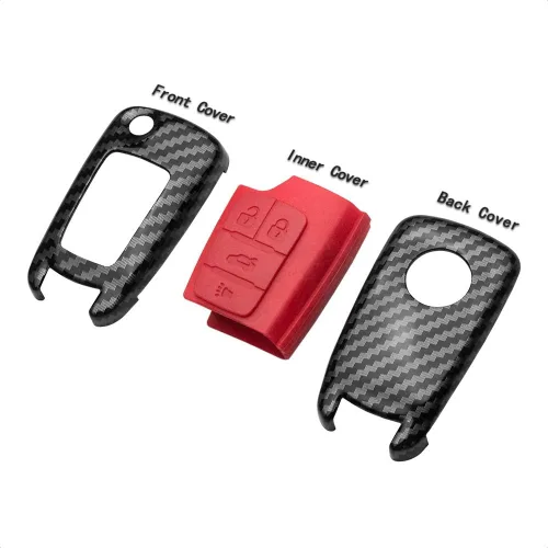 Miniatura 2 de Funda para Llavero Plegable para Buick para Chevrolet para Chevy para GMC 3 4 Botones Entrada sin Llave Control Remoto Accesorios Cubierta