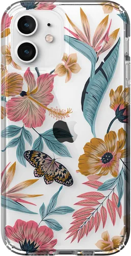Miniatura 2 de Speck Productos Presidio Edition Funda para iPhone 12, iPhone 12 Pro, transparente/transparente/floral tropical