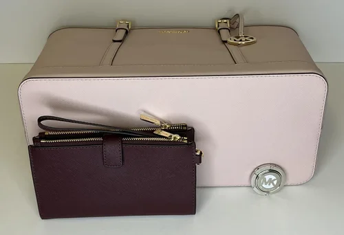 Miniatura 6 de Michael Kors MICHAEL Michael Kors Jet Set - Bolso de hombro grande TZ de viaje con doble cierre para la muñeca