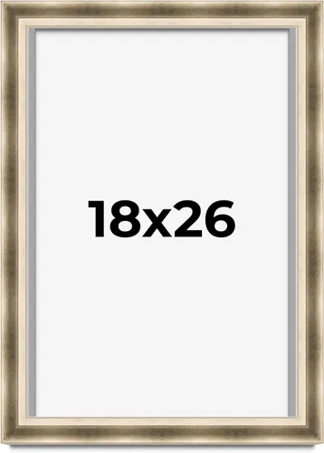 Miniatura 277 de Marco de exhibición plateado de 5 x 6 pulgadas 1.75 pulgadas de profundidad 1.75 pulgadas de ancho de moldeo Incluye plexiglás acrílico