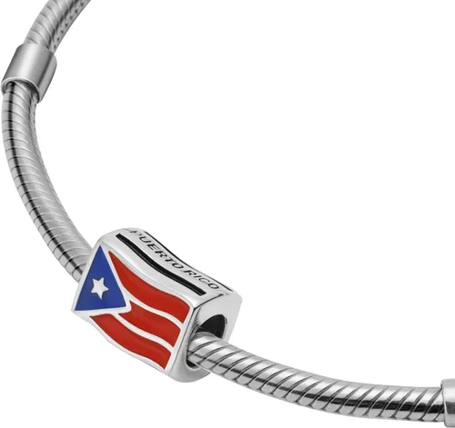 Miniatura 11 de Bolenvi Banderas Travel Country, dijes para el día de la madre, plata de ley 925 para pandora y pulseras o collares similares, joyería para mujeres