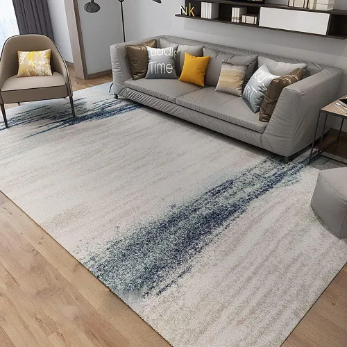 Miniatura 6 de Alfombra abstracta moderna para sala de estar, lavable a máquina, para dormitorio, 2.6 x 3.9 pies