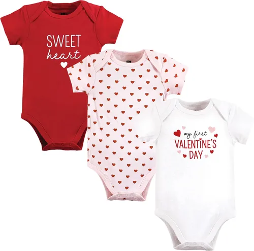 Miniatura 127 de Hudson Baby baby-girls Cotton Bodysuits 3-pack