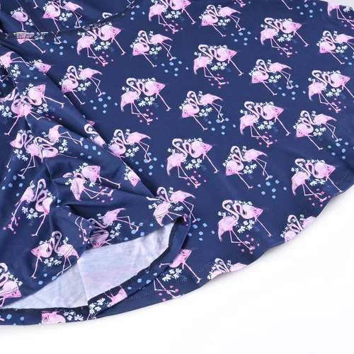 Miniatura 5 de Perfashion Vestidos a juego para niñas y muñecas sin mangasmanga larga, acampanados, faldas de fiesta de unicornio