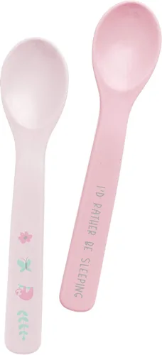 Stephen Joseph Juego de cucharas de silicona para bebés, cucharas de alimentación de primera etapa para bebés, juego de cucharas fomenta la
