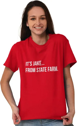Miniatura 5 de It's Jake Funny Pop Culture Quote Graphic T Shirt Men or Women
