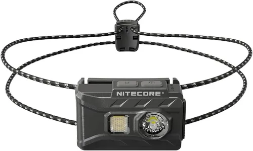 Miniatura 2 de Nitecore NU20 - Linterna frontal ultraligera clásica, 360 lúmenes, USB-C, recargable, ligera, para mochileros, campamentos, correr con luz blanca