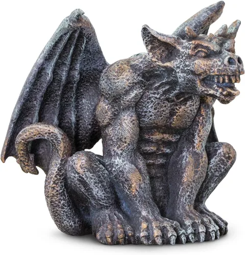 Safari Ltd. Figura de gárgola – Figura de plástico realista pintada a mano de 3.5 pulgadas con temática de fantasía – Juguete educativo para niños,