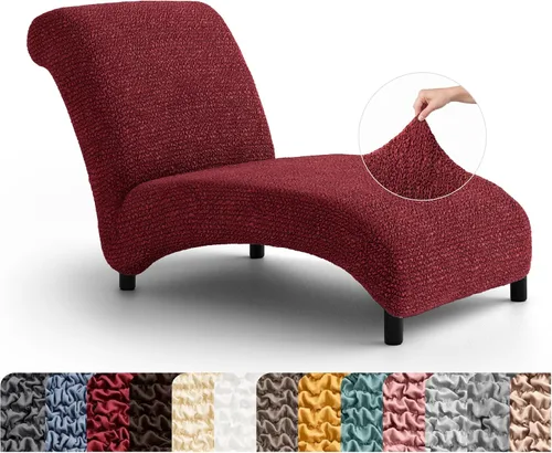 Miniatura 25 de PAULATO BY GA.I.CO. Funda para Silla de Tumbona Sin Brazos - Funda Deslizante para Silla de Tumbona - Funda para Sofá de Salón - Fundas Deslizantes